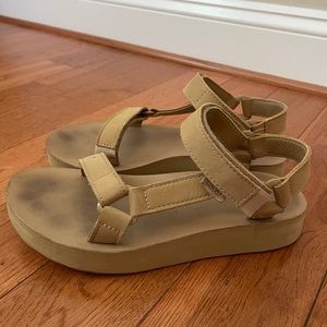 Teva Leather Midform Sandals